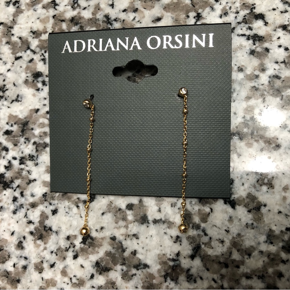 NEW Adriana Orsini Dangle Post Stud Earrings